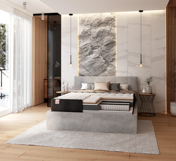 BRAVO-Mehrschichtmatratze