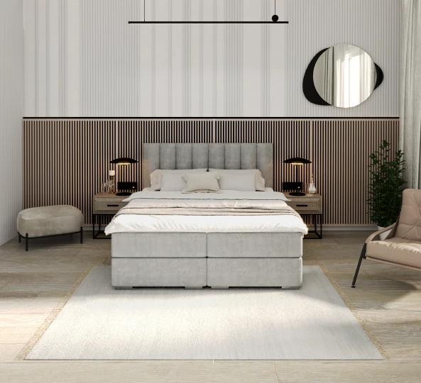 Kontinentales Bett LINCOLN