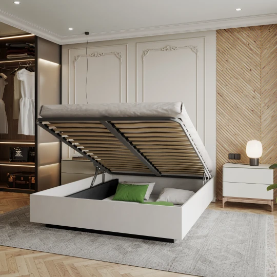 Schwebendes Schlafzimmerbett LIMA