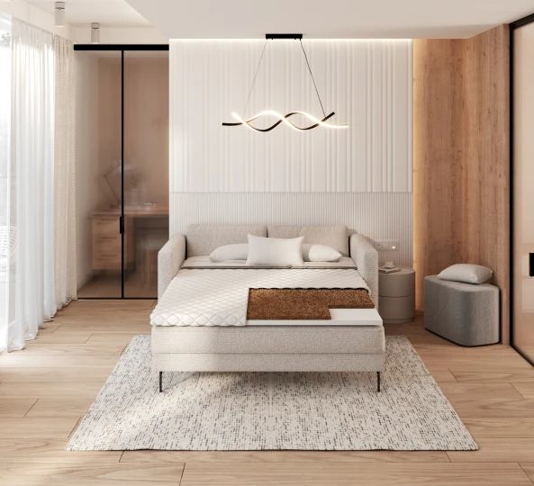 Matratzenauflage Kokosnussschaum 4 cm