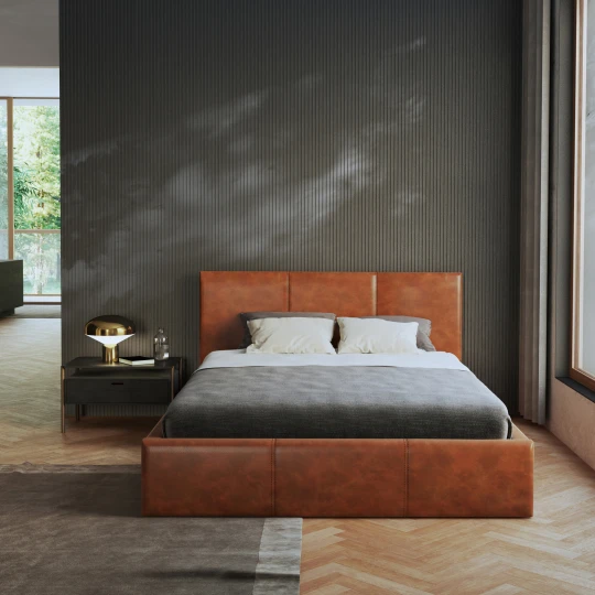 PRESTIGE Naturlederbett