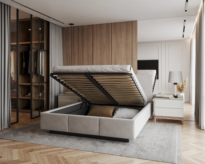 Gepolstertes Schwebebett AVEIRO