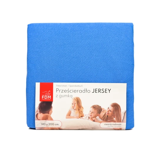 JERSEY-Blatt dunkelblau