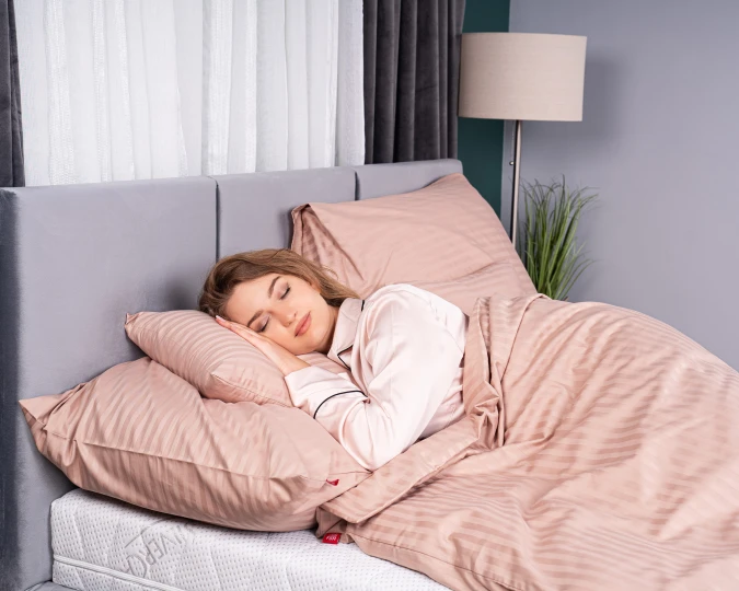 Baumwollbettwäsche 100% beige (Set)