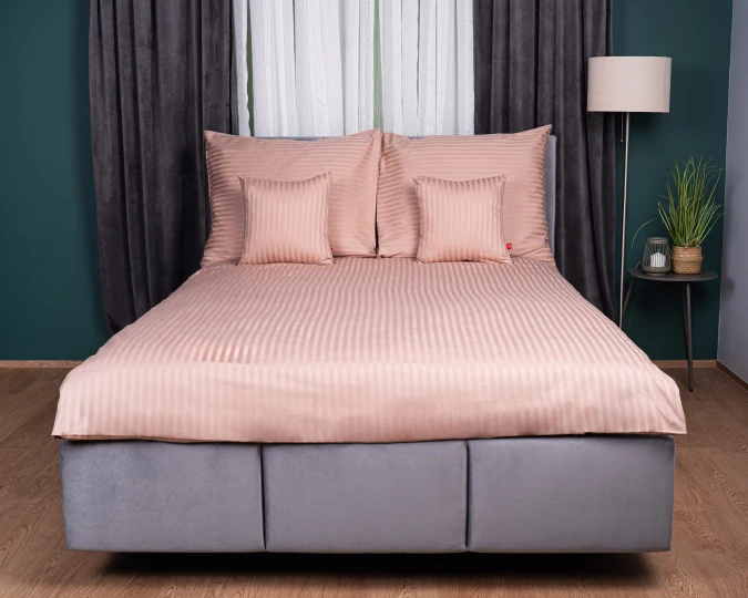 Baumwollbettwäsche 100% beige (Set)