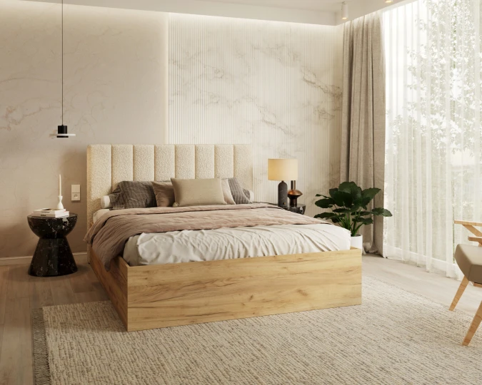 GRENADA Schlafzimmer Bett Eiche Handwerk