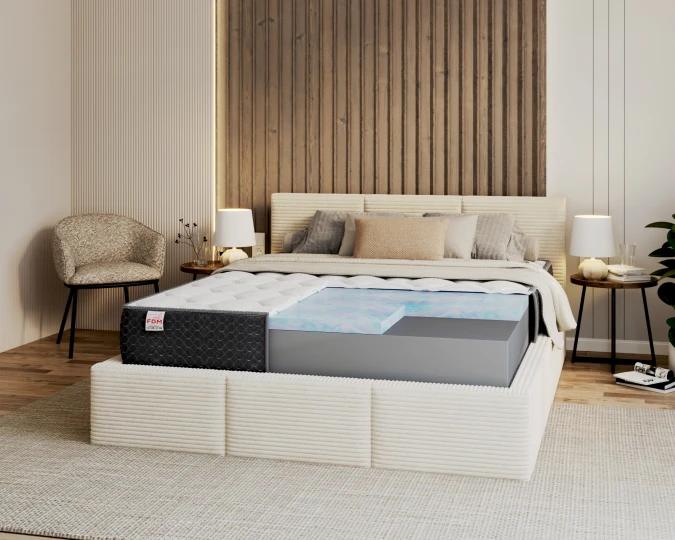 MERIDO Schaumstoffmatratze