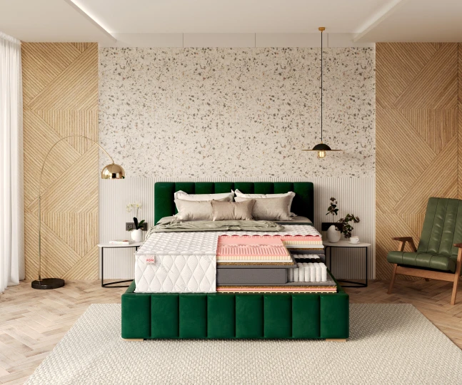 Mehrschichtige Matratze CALYPSO