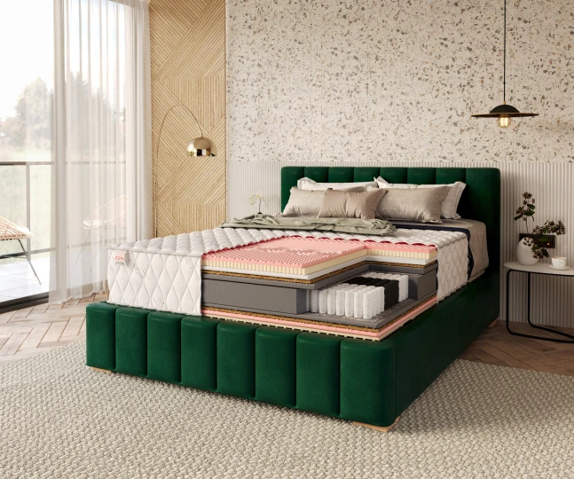 Mehrschichtige Matratze CALYPSO