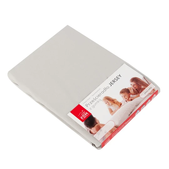 JERSEY Blatt hellgrau