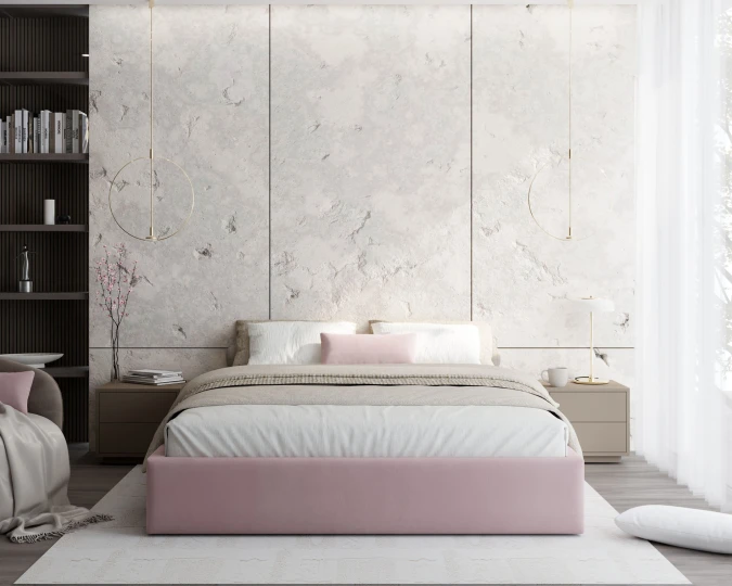 Polsterbett ORLANDO mit Staukasten