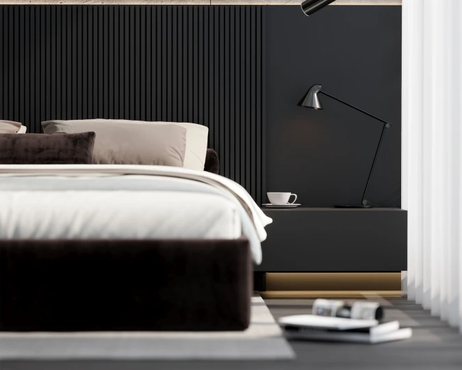 Polsterbett ORLANDO mit Staukasten