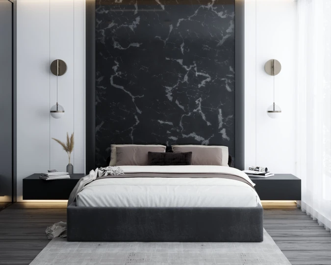 Polsterbett ORLANDO mit Staukasten