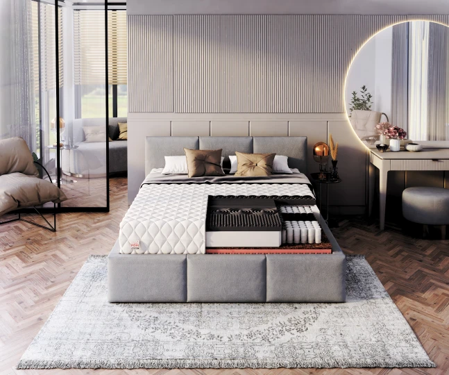 GINASO Taschenmatratze