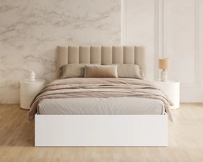 GRENADA Schlafzimmer Bett weiß