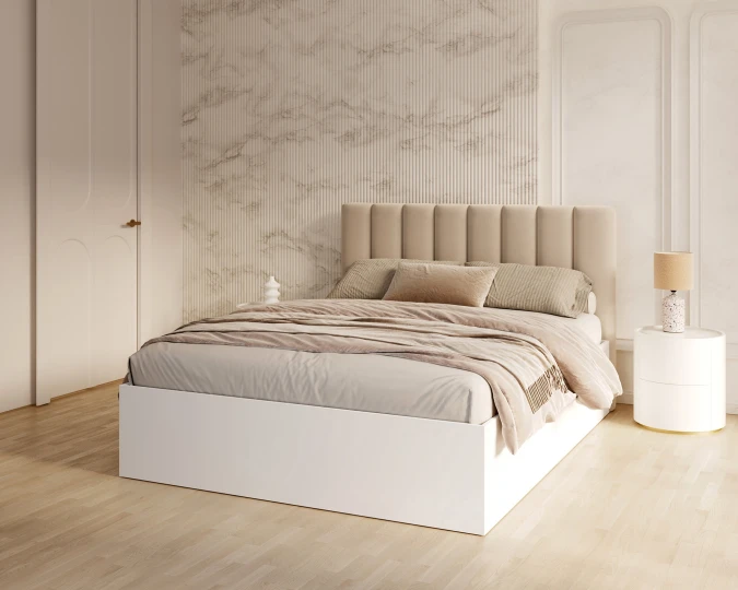 GRENADA Schlafzimmer Bett weiß