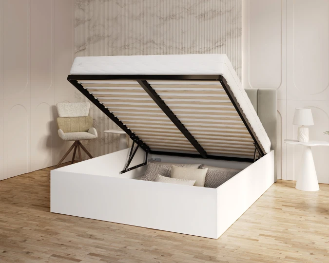 GRENADA Schlafzimmer Bett weiß