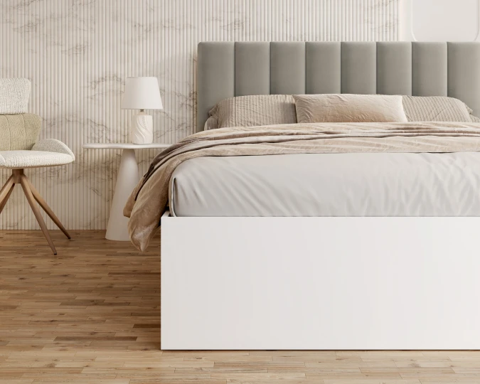 GRENADA Schlafzimmer Bett weiß