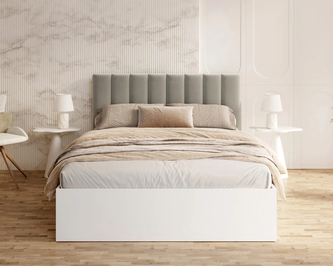 GRENADA Schlafzimmer Bett weiß