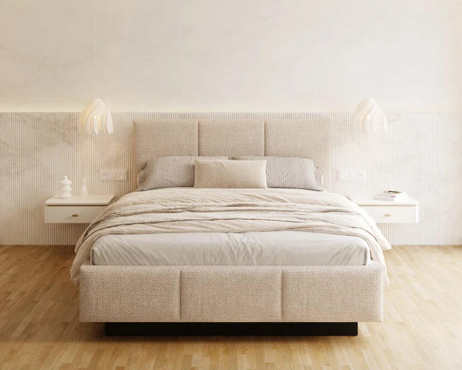 Gepolstertes Schwebebett AVEIRO