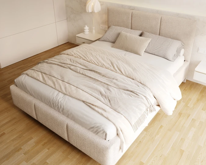 Gepolstertes Schwebebett AVEIRO