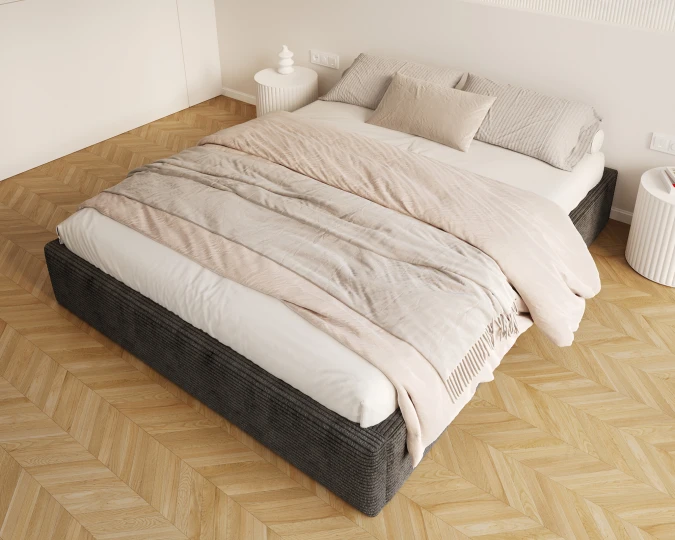 Polsterbett ORLANDO mit Staukasten