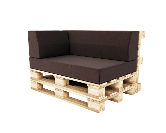 Palettenkissen-Set mit Ecke