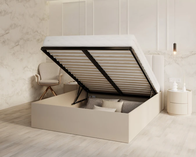 GRENADA Schlafzimmerbett aus Kaschmir