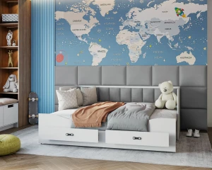 HARPER TRINITY-Polsterbett - 80x200