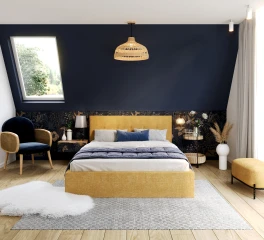 Polsterbett TULSA - 90x200