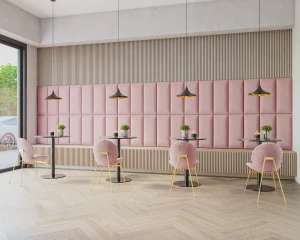 Gepolstertes Wandpaneel TRINITY 70x30cm