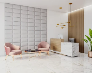 Gepolstertes Wandpaneel TRINITY 45x25cm