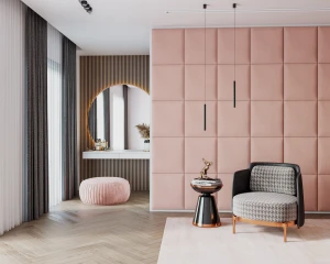 TRINITY gepolstertes Wandpaneel 50x40cm