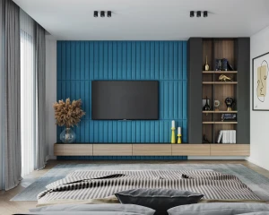 Gepolstertes Wandpaneel TRINITY 90x10cm