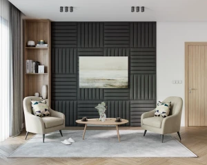 Gepolstertes Wandpaneel TRINITY 70x10cm