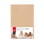 JERSEY Blatt beige