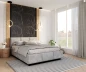Gepolstertes Schwebebett AVEIRO
