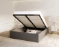 GRENADA Schlafzimmer Bett grau