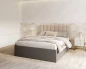 GRENADA Schlafzimmer Bett grau