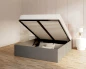 GRENADA Schlafzimmer Bett grau