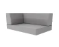 Palettenkissen-Set mit Ecke