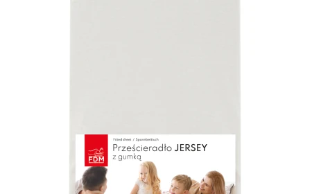 JERSEY Blatt weiß