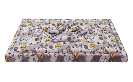 Hundebett groß 130x70 cm Polyurethanschaum