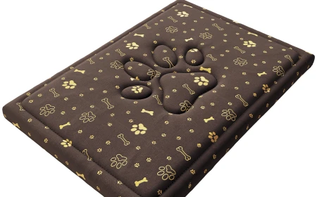 Hundebett klein 70x60 cm Memory-Schaum