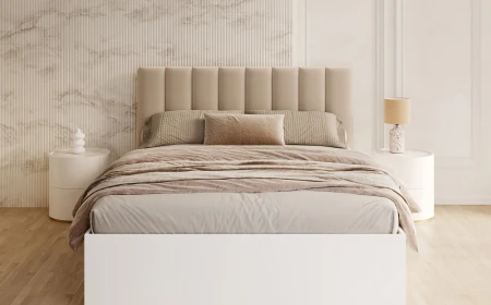 GRENADA Schlafzimmer Bett weiß