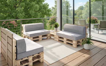 Paletten-Kissen-Set