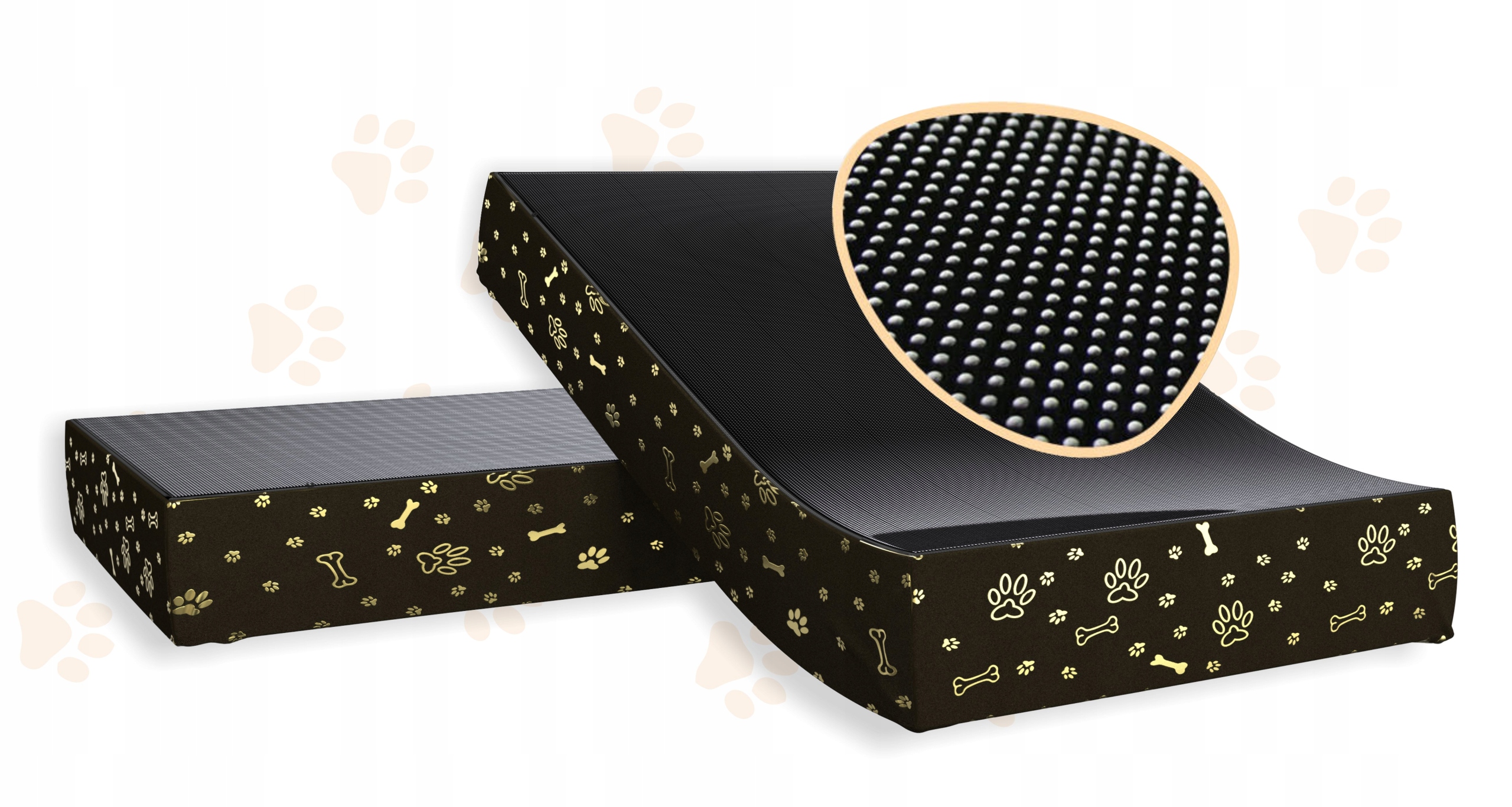 Materac, legowisko dla Psa 120x80x4 w wizualizacji