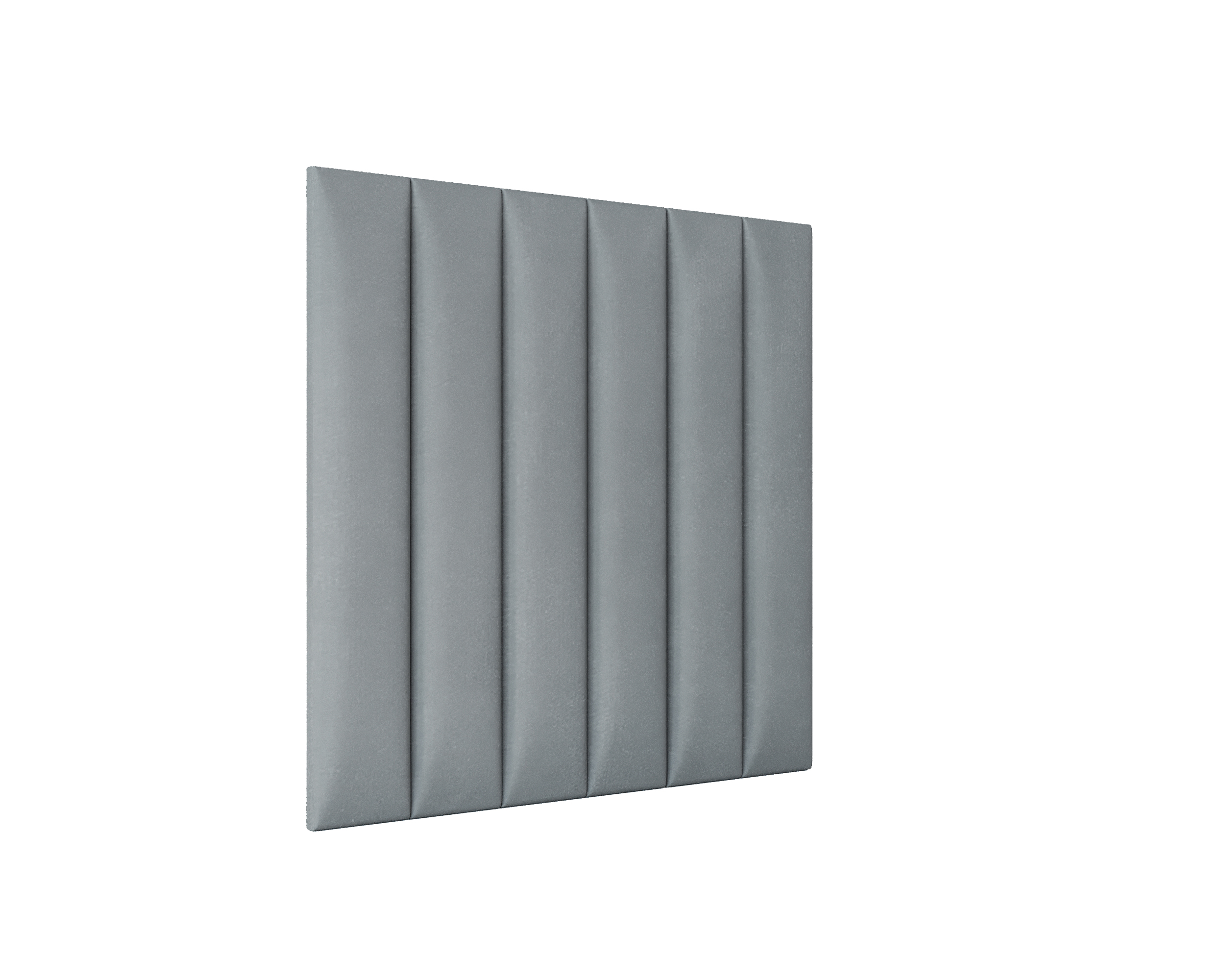 Panel tapicerowany ścienny Trinity 60x10cm w kolorze szarym