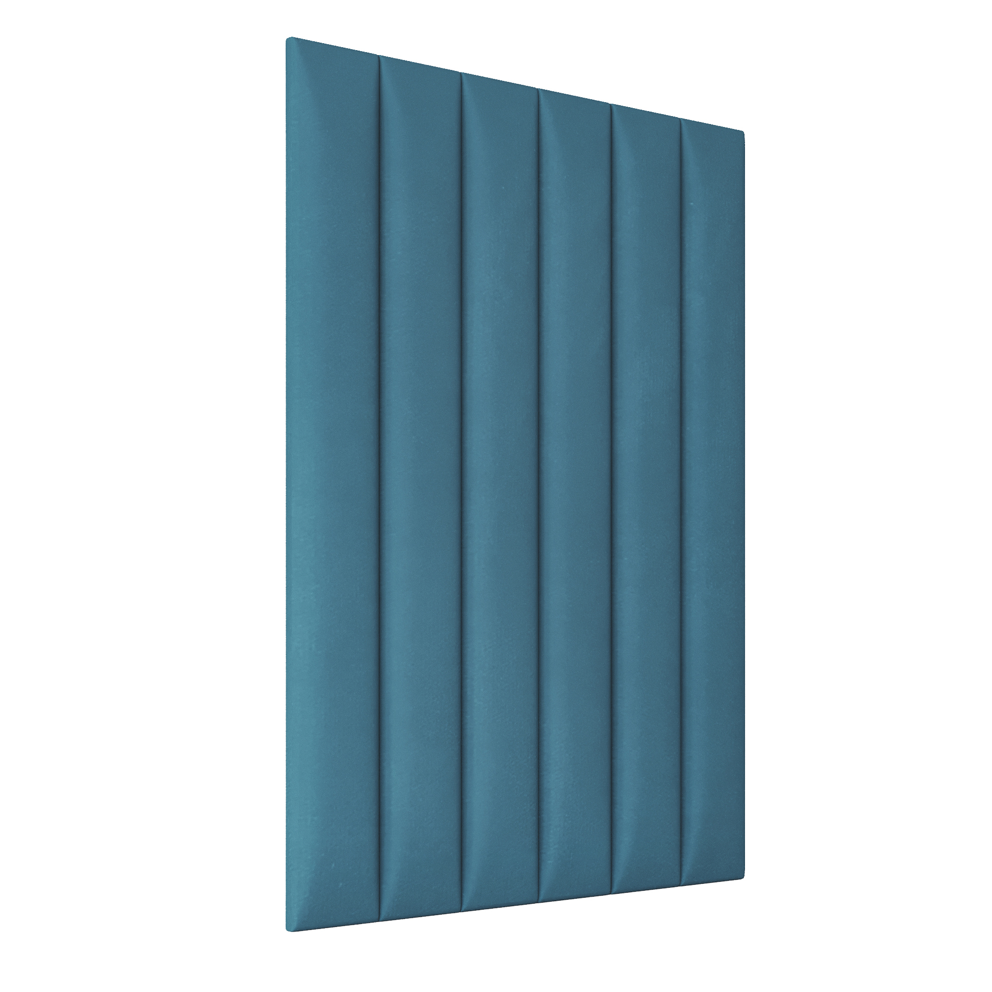 Panel tapicerowany ścienny Trinity 90x10cm w kolorze turkusowym